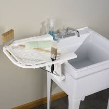 The Folding Utility Sink Sideboard Utility Sink Laundry Room Shelves Tiny Laundry Rooms