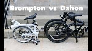 How old do i look? Dahon Vs Brompton Folding Bike Which Is The Best Youtube