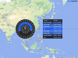 chronozone 結合google 地圖查詢各大城市時間 日出日落時間 map screenshot 10 things map