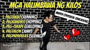 Ini disebabkan karena keduanya memang sangat berbeda dan memiliki beberapa ciri khas masing masing. Pagtakbo Pagkandirit Pag Iskape Pagtalon At Pagpapadulas Mga Halimbawa Ng Kilos Youtube