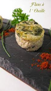 flans a l oseille recette oseille recettes de cuisine cuisine et boissons
