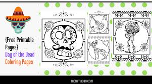 These free, printable summer coloring pages are a great activity the kids can do this summer when it. Printable Day Of The Dead Coloring Pages Momma Can