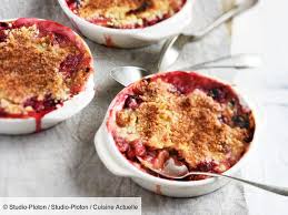 Crumble Rhubarbe Et Framboise Recettes Recette En 2020 Crumble Rhubarbe Recettes De Cuisine Rhubarbe