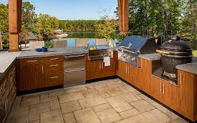 It's a more difficult installation process than some other cabinet types. Trex Outdoor Kitchens Outdoor Storage Kelly Fradet Serving Ct And Ma