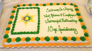 Congratulations on completing 5 years at the company. Work Anniversary Cakes