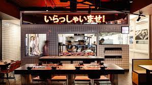 in the heart of melbourne australia architects eat have created tetsujin japanese restaurant design japanese restaurant interior restaurant interior design