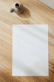 Maybe you would like to learn more about one of these? Blank White Paper Sheet On Wooden Table Free Stock Photo