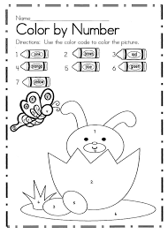 Watch easter come to life before your eyes with these great easter color by numbers coloring pages. Easter Color By Numbers Best Coloring Pages For Kids