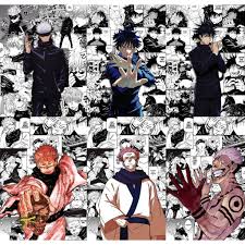 Yuuji has eaten 15 of sukuna's fingers in total, but his body can't suppress such great pow. Anime Jujutsu Kaisen Manga Panel Poster Shopee Philippines