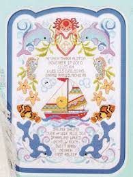 Find beautiful borders, alphabets, monograms, nature, and baby cross i am excited to share my free cross stitch designs collection. Stoney Creek Sea Babies Cross Stitch Pattern Baby Cross Stitch Patterns Cross Stitch Samplers Cross Stitch