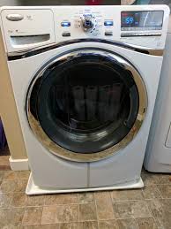 This means the washer is unable to drain properly, thus it won't unlock the door. Reeder Commons Whirlpool Duet Steam Error F09 E01 Easier Method