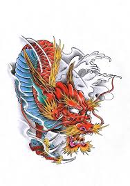 Dragon Color Tattoo Dragon Tattoo Art Japanese Dragon Tattoos Japanese Tattoo Art