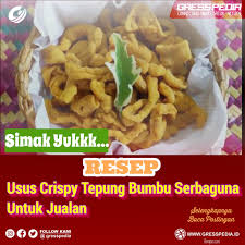 Cara mebuat usus crispy(garing bgt,g keras) · cuci bersih usus : Gresspedia Gresik Resep Usus Crispy Tepung Bumbu Serbaguna Untuk Jualan Salah Satu Cara Masak Usus Ayam Adalah Menjadikannya Keripik Crispy Bahan Utama Usus Crispy Adalah Usus Ayam Tepung Bumbu Serbaguna Dan