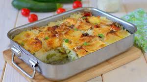 Gratin De Courgettes Aux Pommes De Terre Et Au Riz Page 2 A 2 Recettes Faciles Recette En 2020 Gratin De Courgettes Recettes De Cuisine Gratin
