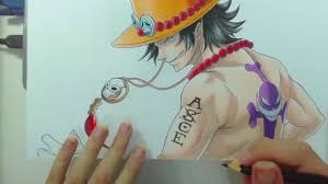 The two live in the city of asahikawa in hokkaido, and they get involved in various incidents regarding bones. Speed Drawing Portgas D Ace One Piece Youtube