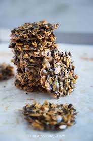Add the flaked almonds and the candied orange diy video tuorial: Easy Flourless Almond And Seeds Florentines Chinese New Year