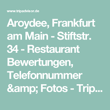 Pin Auf Frankfurt Restaurants