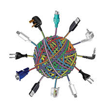 Tangled Cables In Clew On White Background Vector Art Illustration In 2020 Illustration Vector Art Illustration Free Vector Graphics