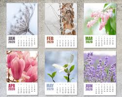 Printable 2021 Botanical Desk Calendar 5x7 2021 Calendar Etsy In 2020 Nature Calendar Desk Calendars Calendar Design