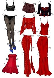 Coloriage anniversaire 10 ans dessin. Poupees A Habiller Avec De Jolis Vetements A Imprimer Et A Decouper 1000 Idees A Faire Chez Soi