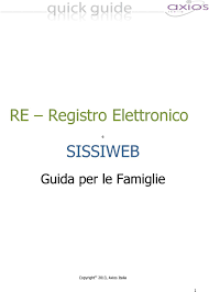 Registro eletronico, software per la scuola, sissi in rete, axios, sissiweb. Re Registro Elettronico Sissiweb Pdf Free Download
