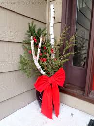 Our indoor/outdoor lighted birch tree makes an stunning accent in any season. Birch Tree Christmas Diy Decor