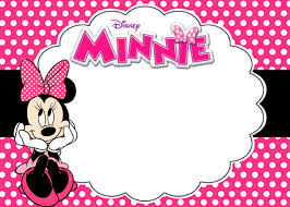 Receive the jpg right now and print yourself or email! The Largest Collection Of Free Minnie Mouse Invitation Templates Part 3