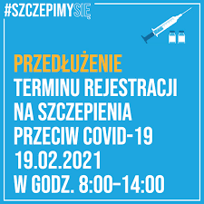 Dodatkowo zapisy osób powyżej 60. Aktualnosci Uczelniane