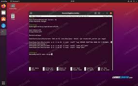 Ubuntu 20 04 Minecraft Server Setup Linuxconfig Org