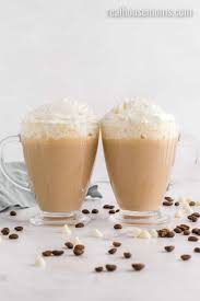 If you do freeze this white chocolate mocha mousse cake, thaw it at room temperature for 30 minutes before serving. Copycat Starbucks White Chocolate Mocha Latte Real Housemoms