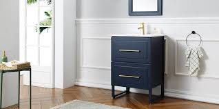 Glass refers to the sink. 15 Small Bathroom Vanities Under 24 Inches Vanities For Tiny Bathrooms