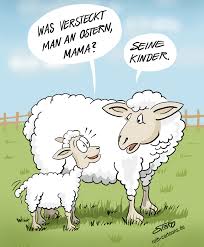 This photo is about frohe ostern, jesus, ostern. Cartoon Comic Ostern Und Die Tiere Roth Cartoons De