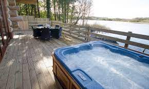 Holiday cabins in lake district. Luxury Lodges Lake District The Tranquil Otter Log Cabins With Hot Tub