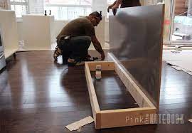 It's an ikea hack which started with a simple ikea base cabinet. Creating An Ikea Kitchen Island Pink Little Notebookpink Little Notebook