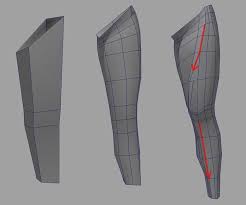 Model Legs In Maya Character Modeling Model Legs 3d Model Character