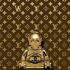 Louis Vuitton Coco Chanel C3po Star Wars Artwork Lego War Lego Art