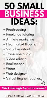 55 Creative Small Business Ideas You Can Start At Home In 2020 Small Business Ideas Startups Creative Small Business Unique Small Business Ideas