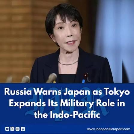 Russia's clash with Japan over the Kuril Islands reflects a broader contest  over the security order in the Western Pacific. Moscow's criticism of  Japan's expanding military role is not simply about disputed