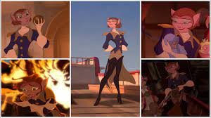 Treasure Planet] The Complete Animation of Captain Amelia - YouTube
