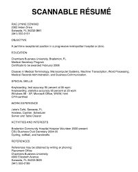 Scannable Resume Samples Examples Resume Cv Resume Medical Transcription Resume Examples