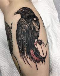 Eight Crow Ivana Bukal Bukal Crow Eight Ivana Black Crow Tattoos Body Art Tattoos Tattoos