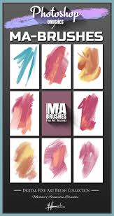 Because the techniques of digital and traditional watercolor painting are analogous, the rapid progress that can be achieved with digital can be transferred to your traditional painting. Artstation Ma Brushes Photoshop Oil Brushes Painting Texture Brush Pack Mic Photoshop Brushes Painting Photoshop Painting Digital Art Tutorial Photoshop