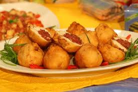 Corn Beef Stuffed Fried Dumplings Jamaican Dishes Jamaican Recipes Jamaican Cuisine