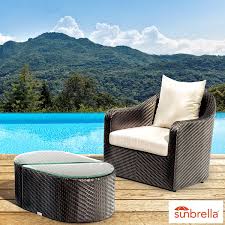 One coffee table and two end tables. Akula Living 2 Piece Aegean Paros Armchair Coffee Table Set Costco Uk