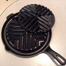 Griswold Double Broiler Circa 1930 1940 Base Is Marked 875 And The Top Is 876 You Will Mostly See Thes Cast Iron Cooking Griswold Cast Iron Cast Iron Care
