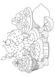 coloriage cupcake13 cupcake coloring pages cute bassin du gabarit de peinture avant