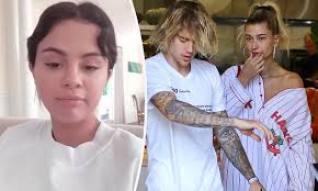 Selena gomez ( selena marie gomez ) is an american singer and actress. Selena Gomez Hit Hard By News Ex Justin Bieber Had Married Hailey Daily Mail Online
