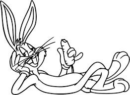 His genius lies in the fact that he always. Bugs Bunny Looney Tunes Characters The Looney Tunes Show Coloring Page Bugs Bunny Drawing Bunny Coloring Pages Looney Tunes Bugs Bunny