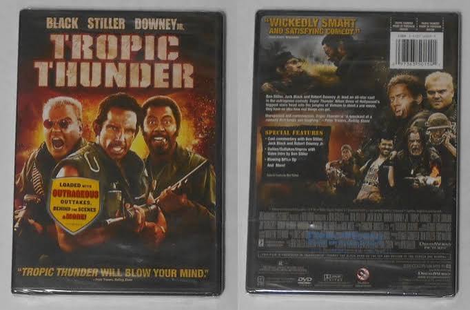 Tropic Thunder movie Jack Black, Ben Stiller, Robert Downey Jr. - sealed  U.S dvd | eBay