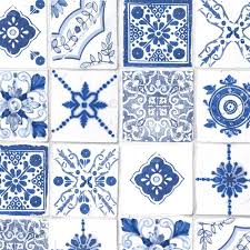 Norwall Morrocan Tiles Vinyl Roll Wallpaper Covers 55 Sq Ft Ck36621 The Home Depot Tile Wallpaper Morrocan Tile Norwall